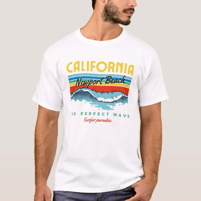 T-shirt Newport Beach (Devant)