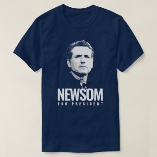 T-shirt Newsom pour le président
