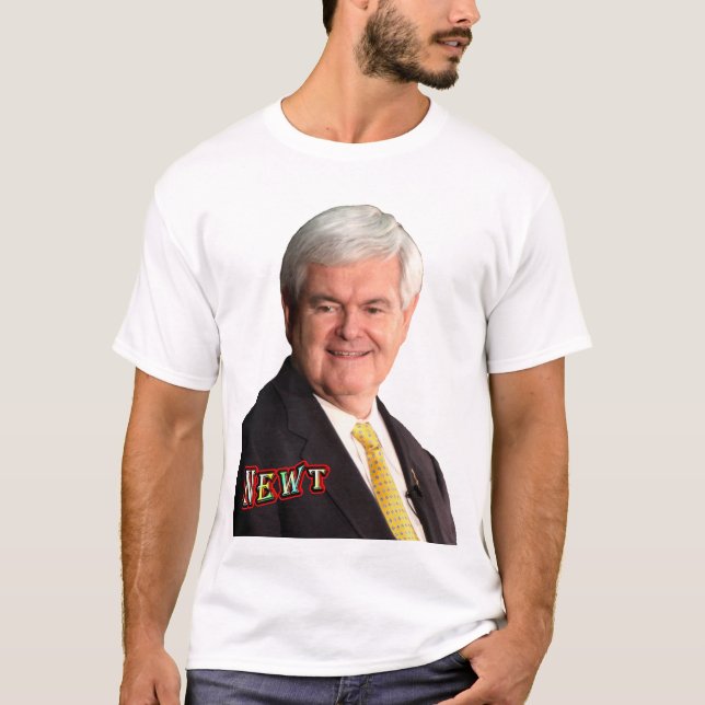 T-shirt Newt Gingrich (Devant)