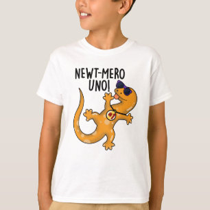 T-shirt Newt-mero Uno Funny Newt Pun
