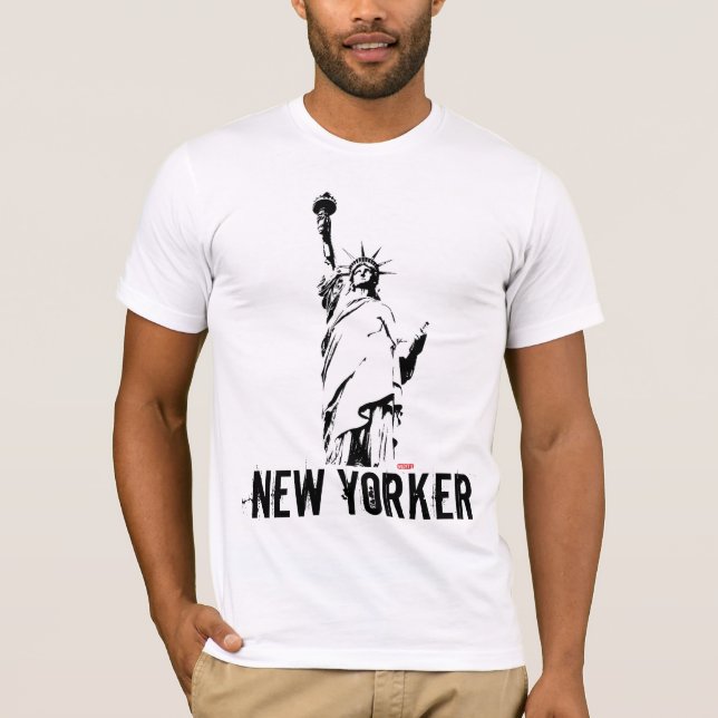 T-shirt Newyorkais (B&W) (Devant)