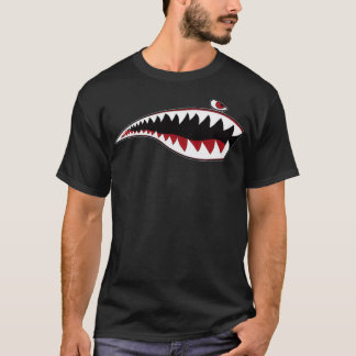 T-shirt Nez à la bouche de requin 2ÈME GUERRE MONDIALE d'h