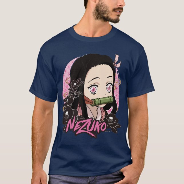 T-shirt Nezuko Le Démon Adorable (Devant)