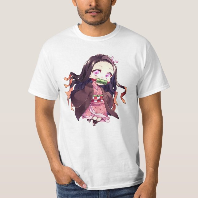 T-shirt Nezuko nae nom mème (Devant)