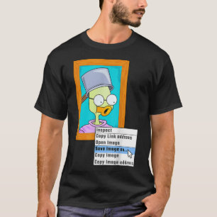T-shirt NFT Cliquez avec le bouton droit de la souris Enre