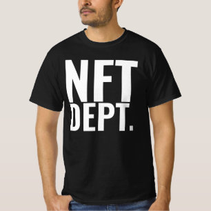 T-SHIRT NFT DEPT. NOIR