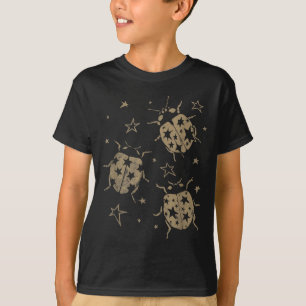 T-shirt Nge 2000s coccinelle Alt 90s Vintage étoiles point