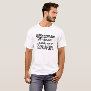 T-shirt Nguyeners non jamais stoppé
