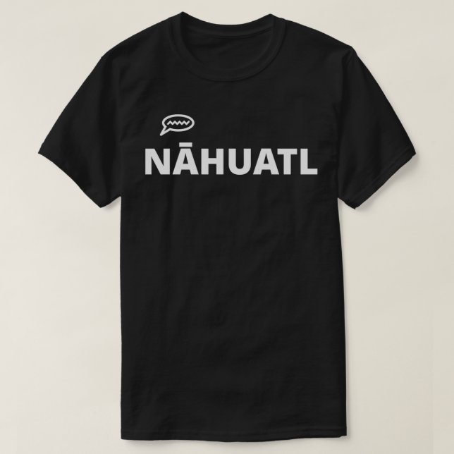 T-shirt Nhuatl Nahuatl (Design devant)