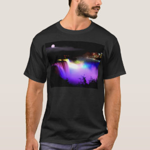 T-shirt Niagara-Chute-sous-projecteur-à-nuit
