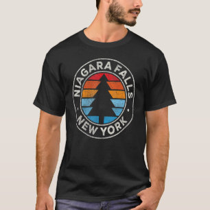 T-shirt Niagara Falls New York NY Vintage Graphic Retro 70