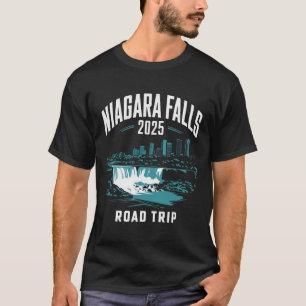 T-shirt Niagara Falls Road Trip 2025 Voyage en famille ami