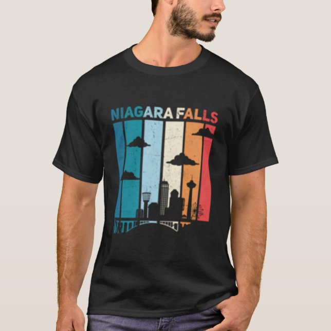T-shirt Niagara Falls Waterfall Canada Niagara Falls (Devant)