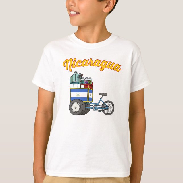 T-shirt Nicaragua Design (Devant)