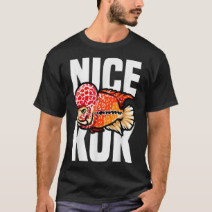 T-shirt Nice Kok Funny Flowerhorn Cichlid Poisson Keeper