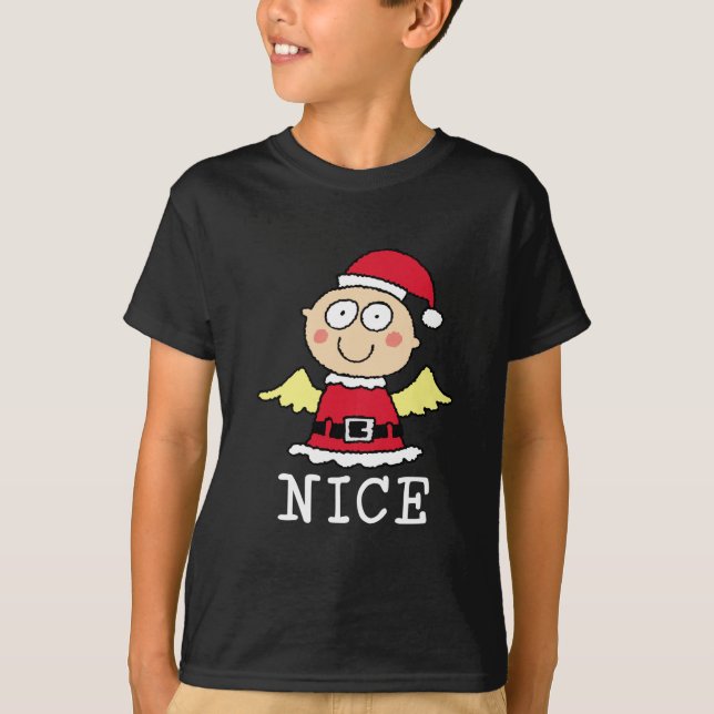 T-shirt Nice not Naughty (Devant)