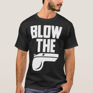 T-shirt Nice Whistle Volleyball Blow The Whistle Mauvais R