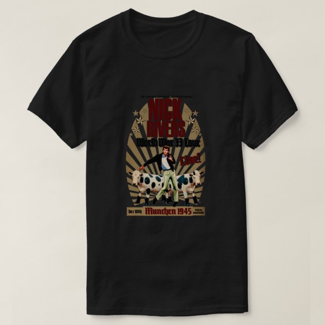 T-shirt Nick Rivers - Live (Design devant)