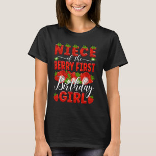 T-shirt Nièce Du Berry Premier Anniversaire De La Fille Pa