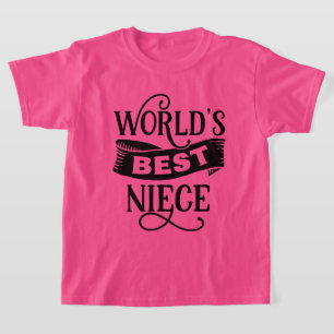 T-shirt Nièce la plus cool du monde