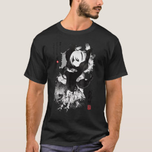 T-shirt Nier Automata 2b Japan Ink Ver 2 0