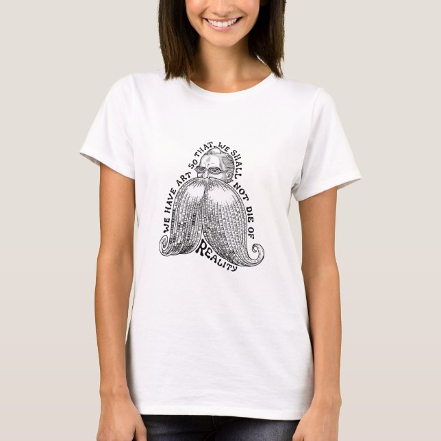 T-shirt Nietzsche Art (Devant)