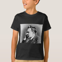 Nietzsche "Rire" Citation de Sagesse Cadeaux T-shi