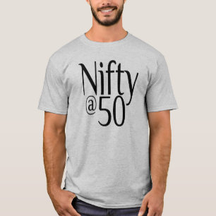 T-shirt Nifty à cinquante ans