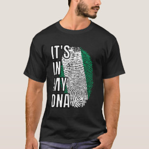 T-shirt Nigeria, c'est dans mon ADN DrapeauMentions légale