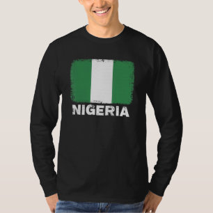 T-shirt Nigeria Drapeau Soutien Nigérian Femmes Hommes