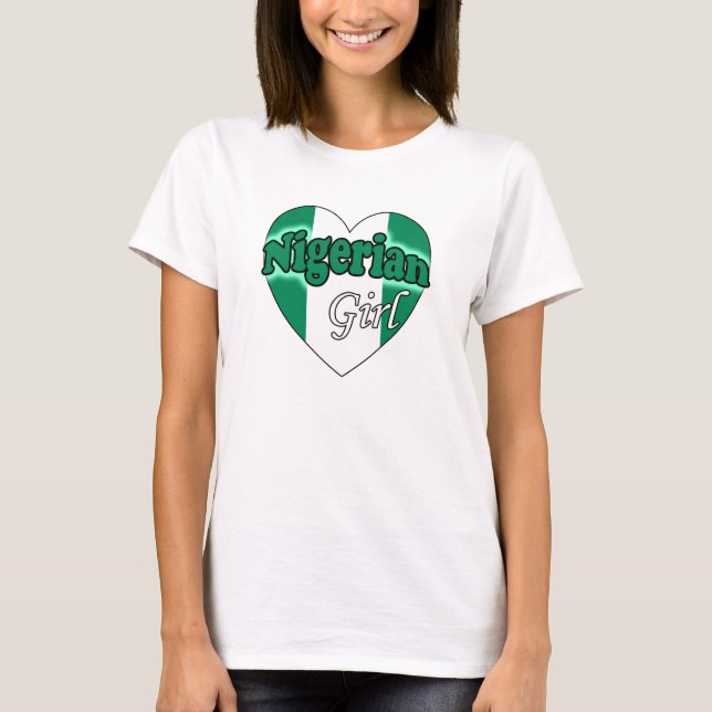 T-shirt Nigérian Girl (Devant)