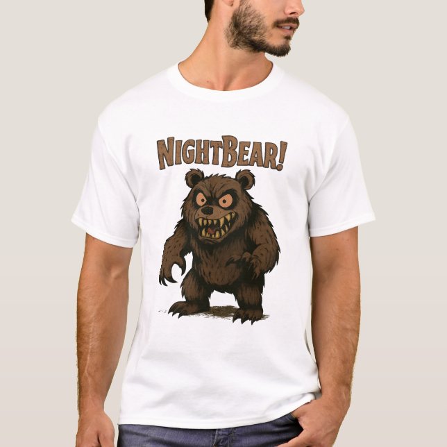 T-shirt NIGHTBEAR! Monster  (Devant)