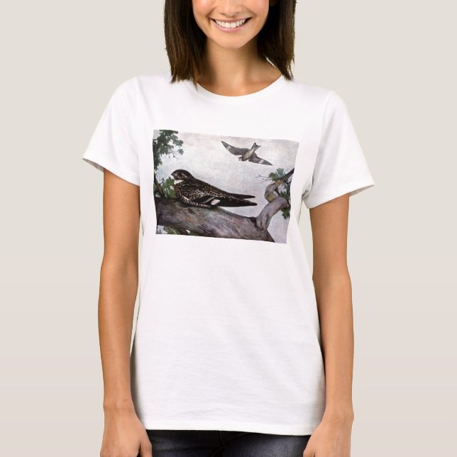 T-shirt Nighthawk énigmatique (Devant)