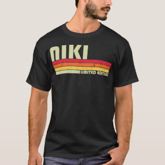 T-shirt NIKI Nom Personnalisé Retro Vintage 80s 90s Naissa
