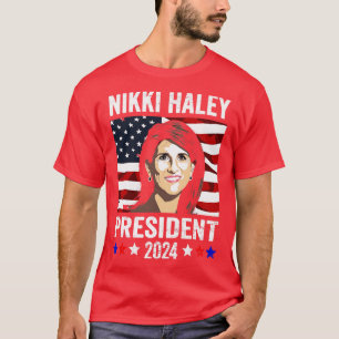 T-shirt Nikki Haley pour la campagne Nikki Haley 2024