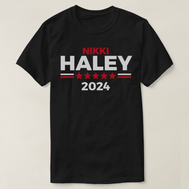 T-shirt Nikki Haley Président pour le Président 2024 (Design devant)