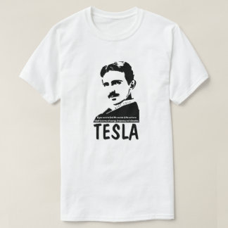 T-shirt Nikola Tesla Secrets De La Citation Scientifique U