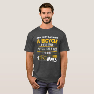 T-shirt N'importe quel imbécile peut faire du vélo, mais i