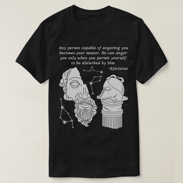 T-shirt N'Importe Quelle Personne Capable D'Être En Colère (Design devant)