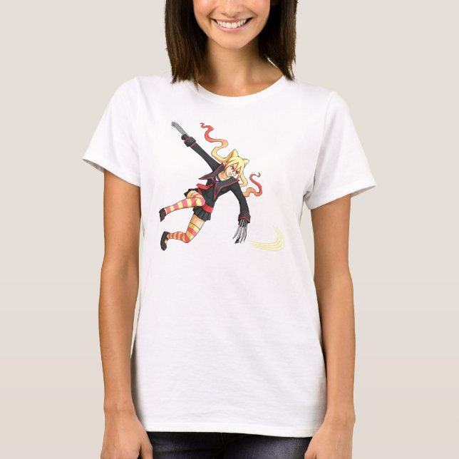 T-shirt Nina - coup dessus ! (Devant)