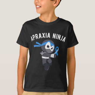 T-shirt Ninja Apraxia Sensibilisation Discours Trouble Nin