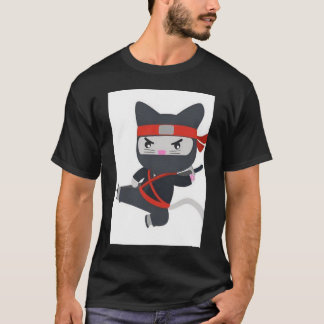 T-shirt Ninja Chat si mignon2398png2398