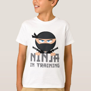 T-shirt Ninja dans la formation