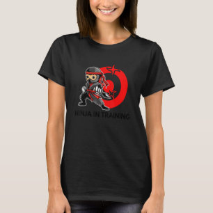T-shirt Ninja En Formation Pour Les Garçons Japonais Guerr