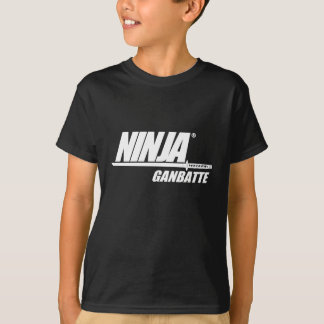 T-shirt Ninja Ganbatte