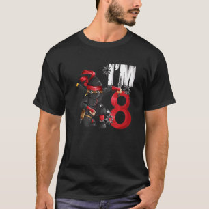 T-shirt Ninja Shadow Warrior I'm Nine I'm 9 Years old