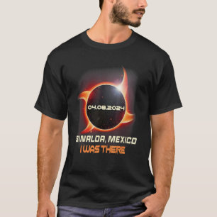 T-shirt Ninja Shuriken Total Solaire Eclipse 2024 Sinaloa 