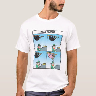 T-shirt Ninja Sloth - Saint-Patrick