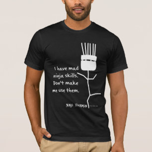 T-shirt Ninja Stickman