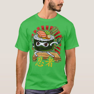 T-shirt Ninja Sushi Japon Japonais